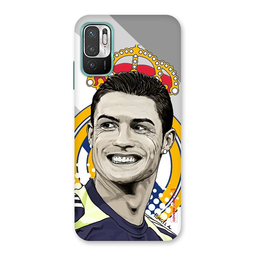Ronaldo Madrid King Back Case for Redmi Note 10T 5G