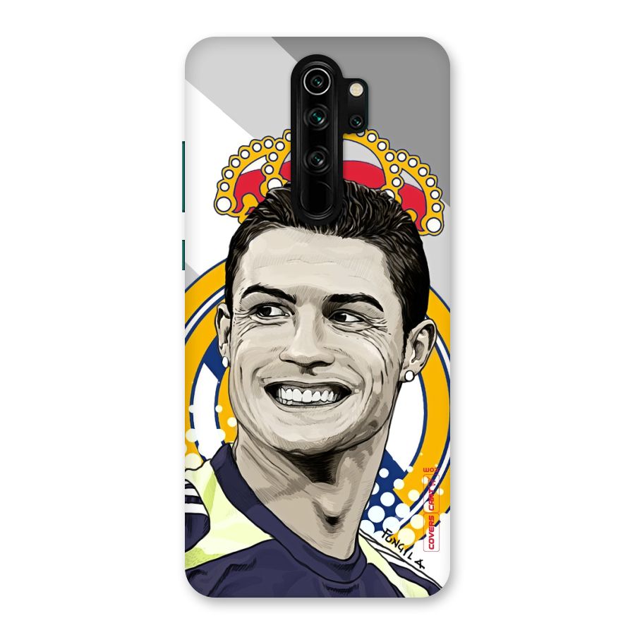 Ronaldo Madrid King Back Case for Redmi Note 8 Pro