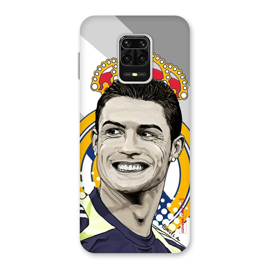 Ronaldo Madrid King Back Case for Redmi Note 9 Pro Max