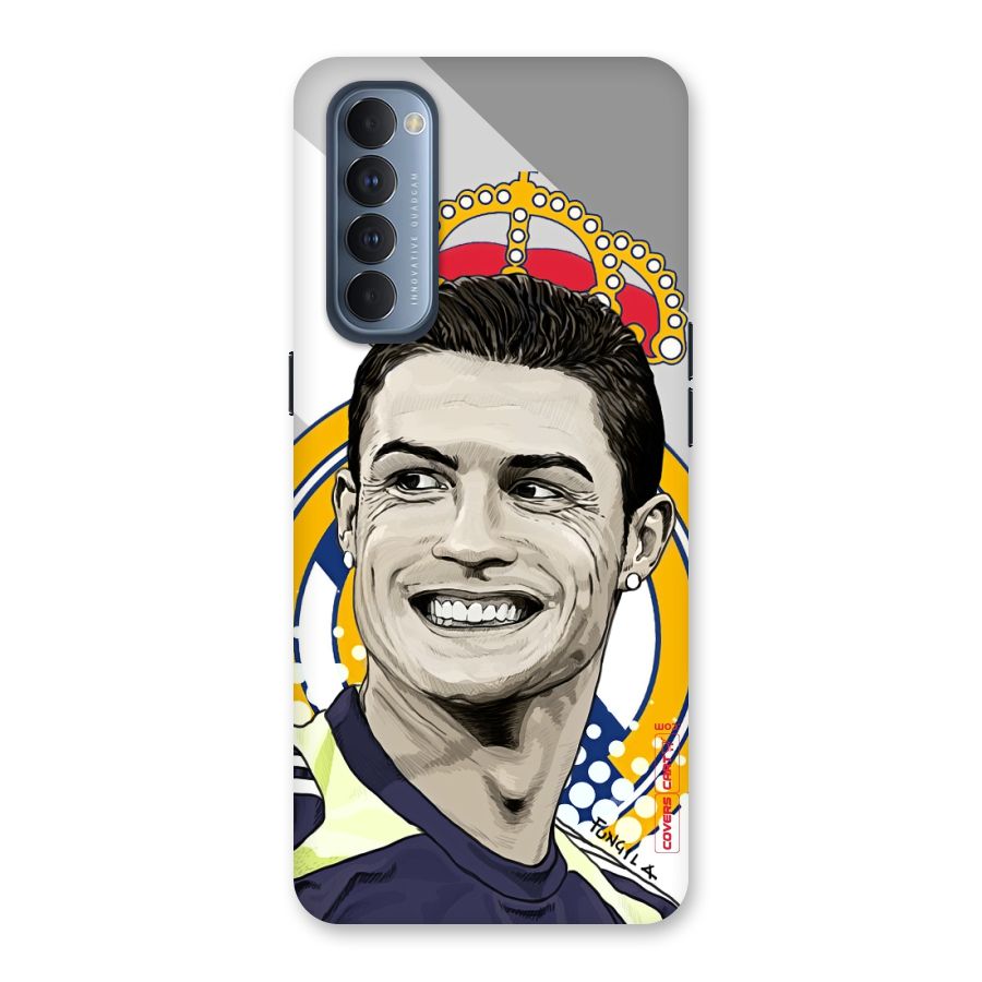 Ronaldo Madrid King Back Case for Reno4 Pro