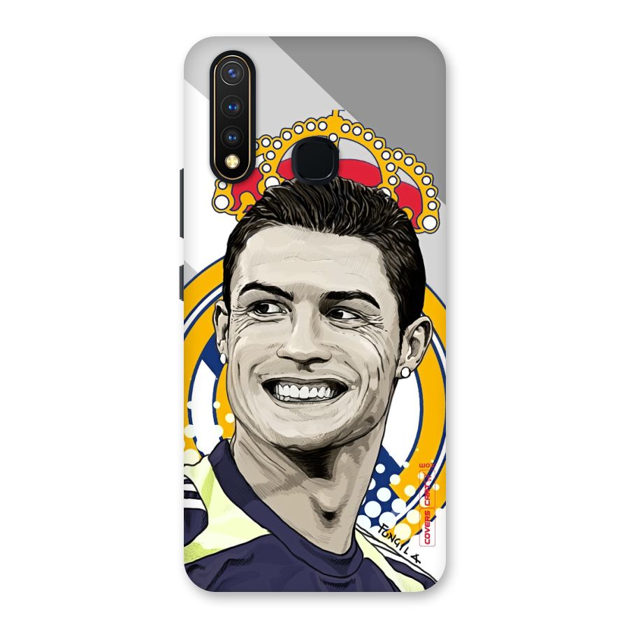 Ronaldo Madrid King Back Case for Vivo U20