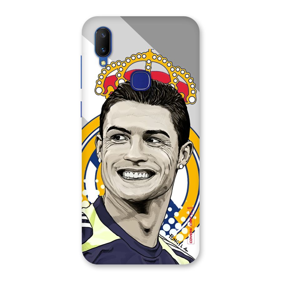 Ronaldo Madrid King Back Case for Vivo V11