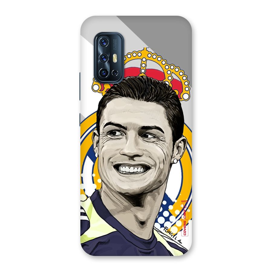 Ronaldo Madrid King Back Case for Vivo V17