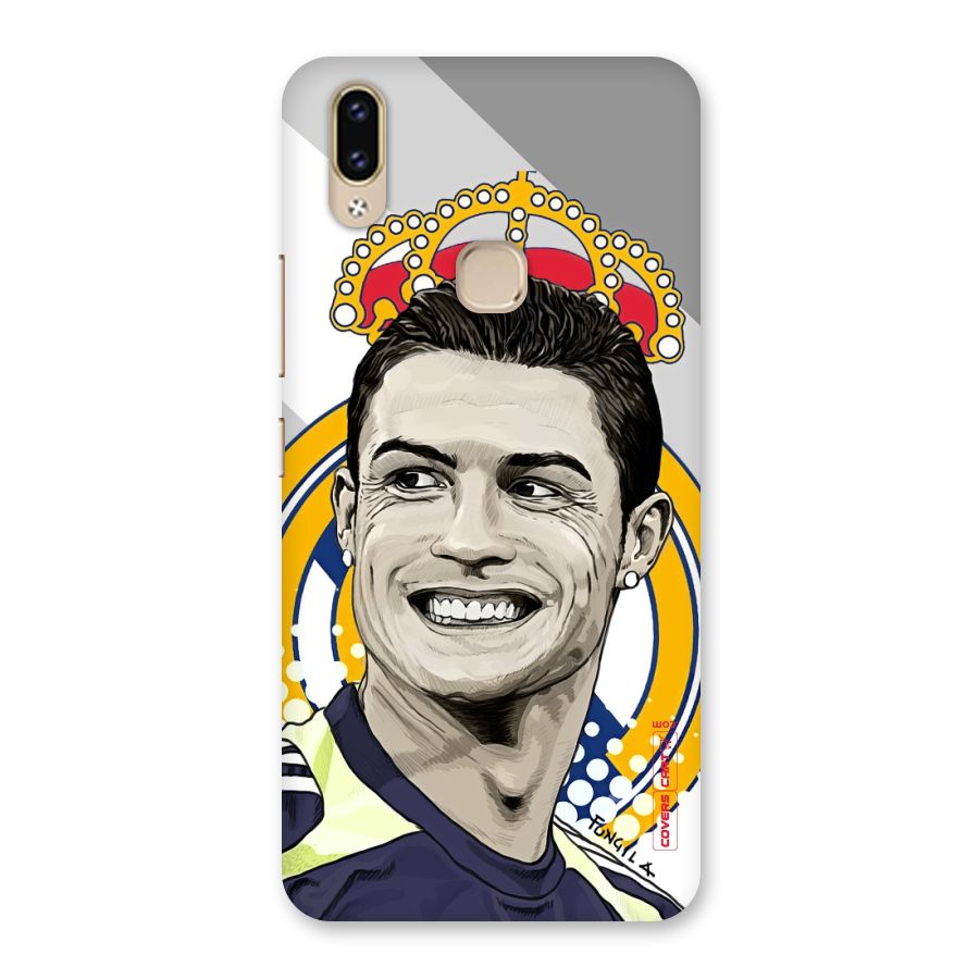 Ronaldo Madrid King Back Case for Vivo V9 Youth