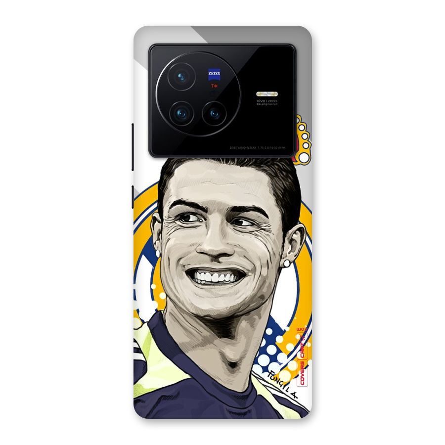 Ronaldo Madrid King Back Case for Vivo X80