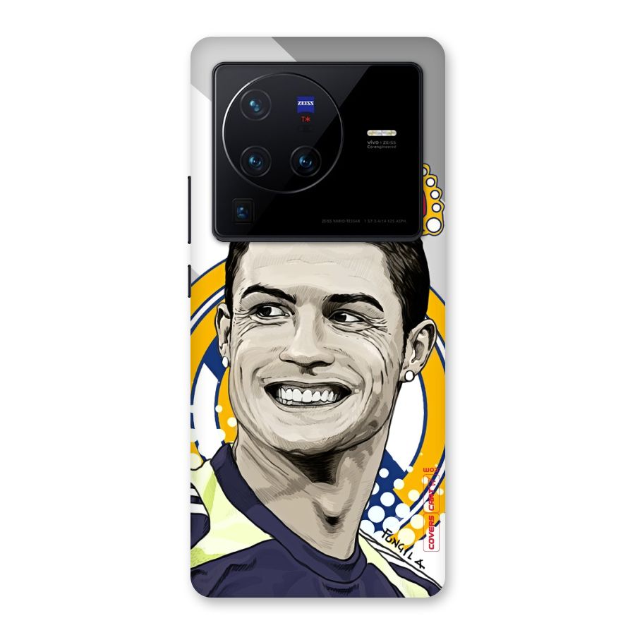 Ronaldo Madrid King Back Case for Vivo X80 Pro