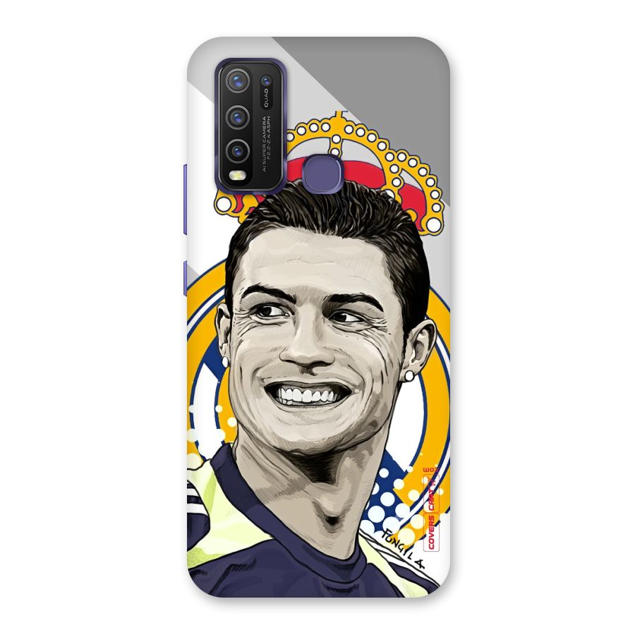 Ronaldo Madrid King Back Case for Vivo Y30