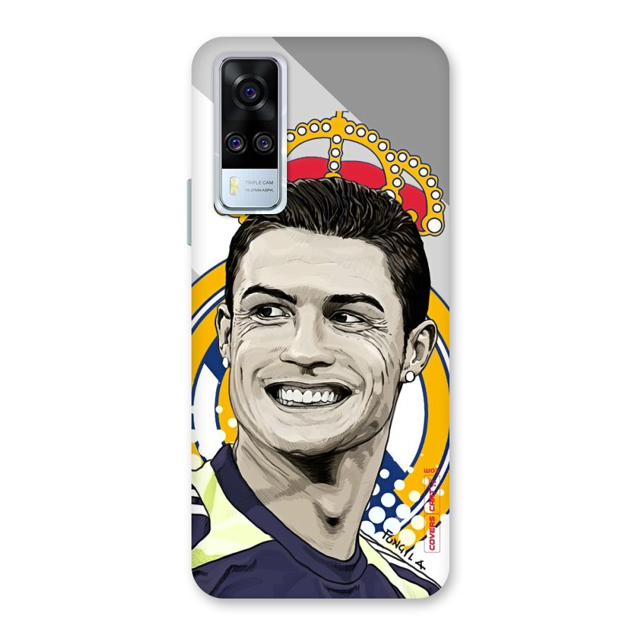 Ronaldo Madrid King Back Case for Vivo Y31