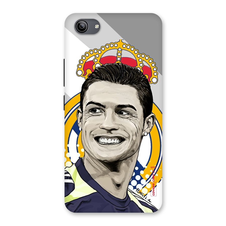 Ronaldo Madrid King Back Case for Vivo Y81i