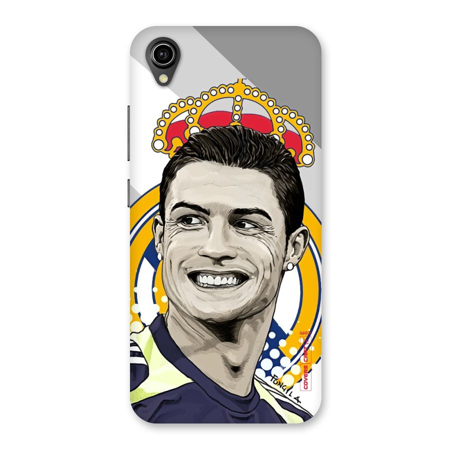 Ronaldo Madrid King Back Case for Vivo Y90