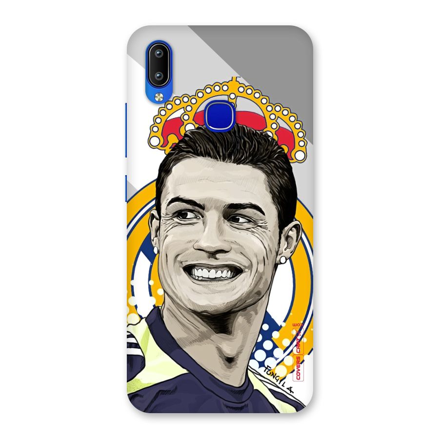 Ronaldo Madrid King Back Case for Vivo Y91