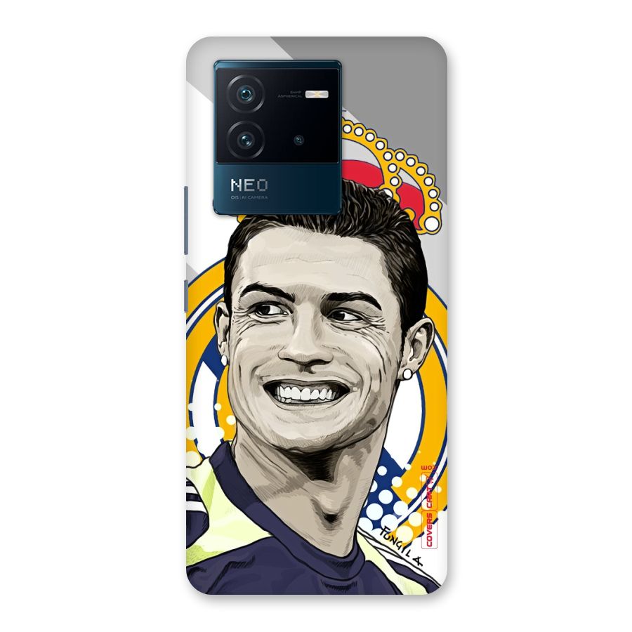 Ronaldo Madrid King Back Case for Vivo iQOO Neo 6 5G