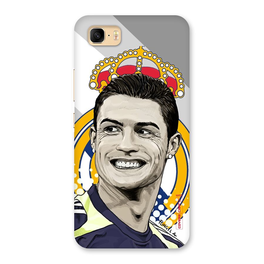 Ronaldo Madrid King Back Case for Zenfone 3s Max