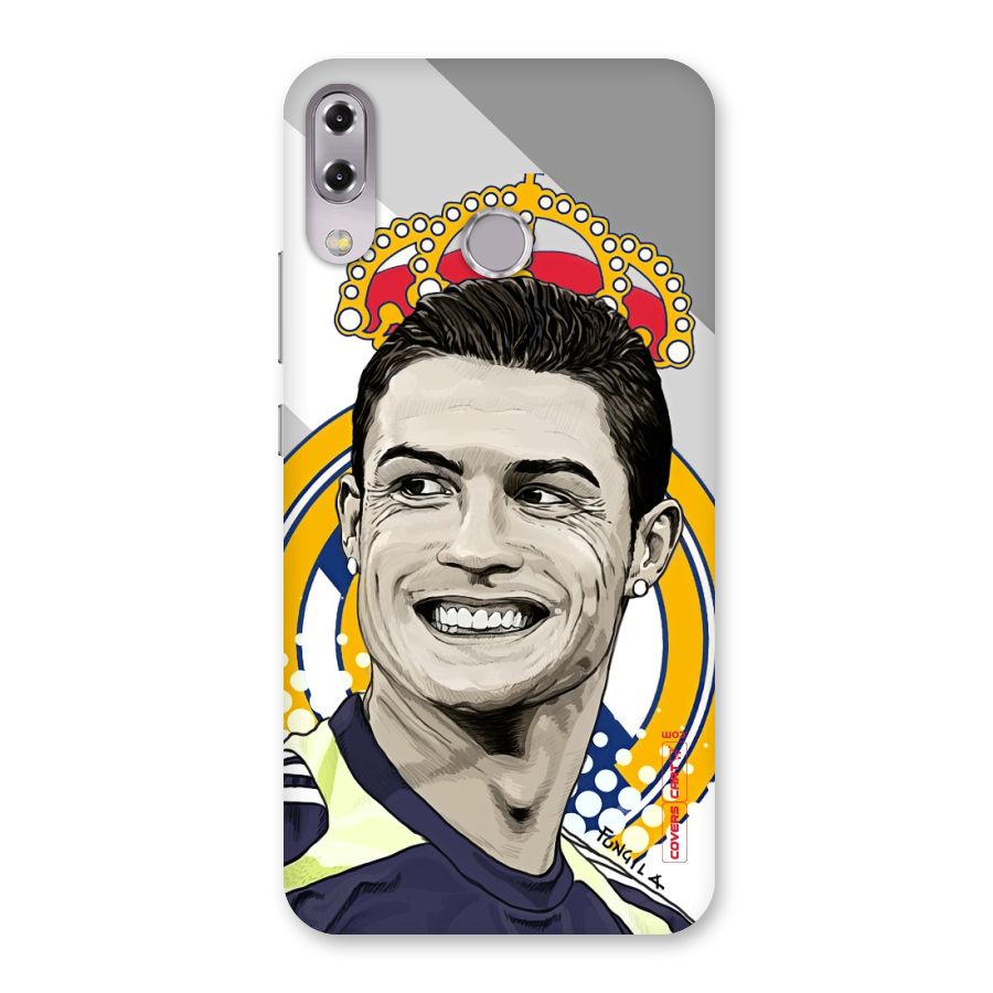 Ronaldo Madrid King Back Case for Zenfone 5Z