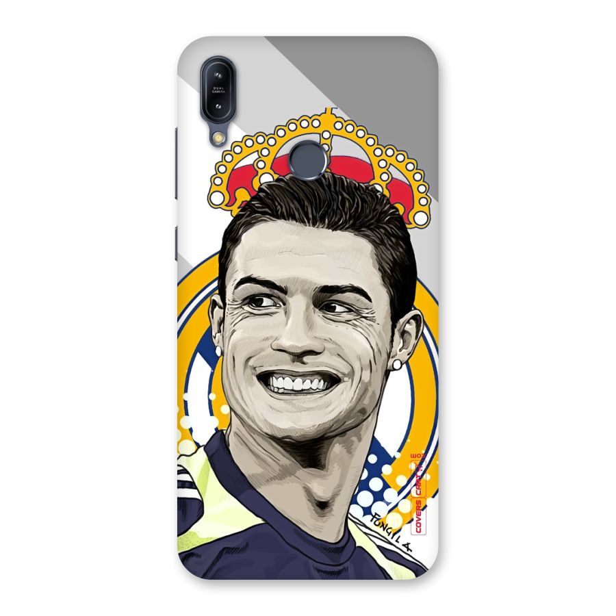 Ronaldo Madrid King Back Case for Zenfone Max M2
