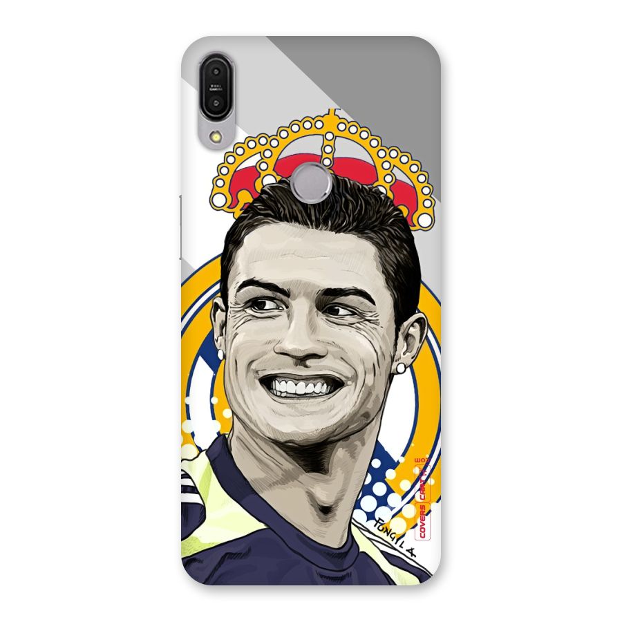 Ronaldo Madrid King Back Case for Zenfone Max Pro M1