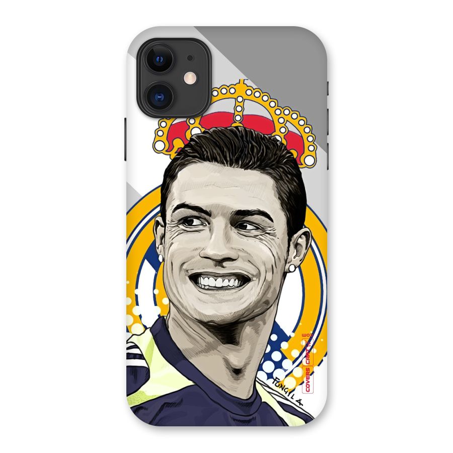 Ronaldo Madrid King Back Case for iPhone 11