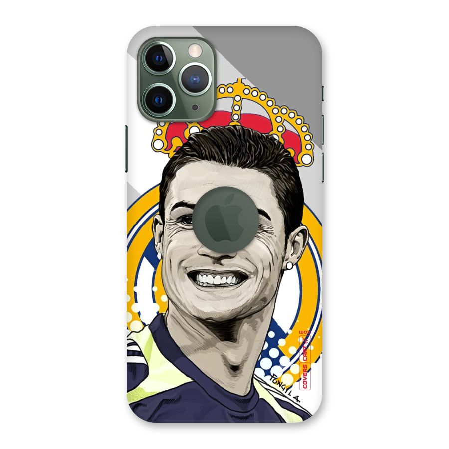 Ronaldo Madrid King Back Case for iPhone 11 Pro Logo  Cut