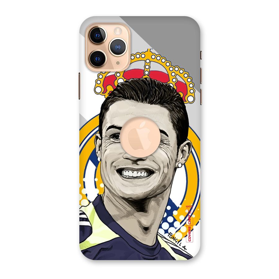Ronaldo Madrid King Back Case for iPhone 11 Pro Max Logo Cut