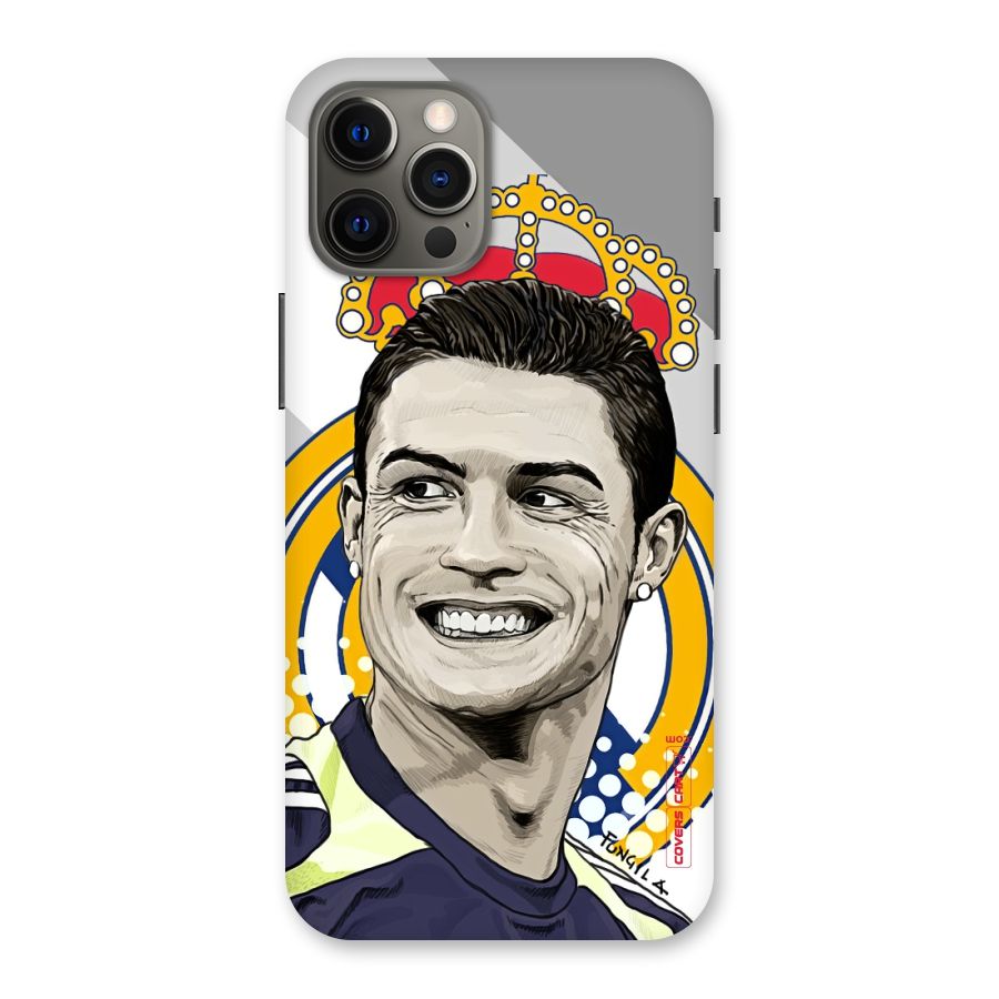 Ronaldo Madrid King Back Case for iPhone 12 Pro Max