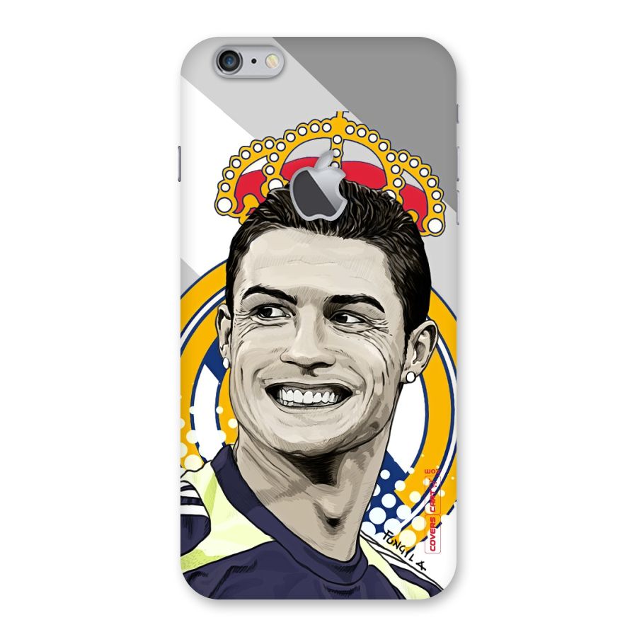 Ronaldo Madrid King Back Case for iPhone 6 Plus 6S Plus Logo Cut