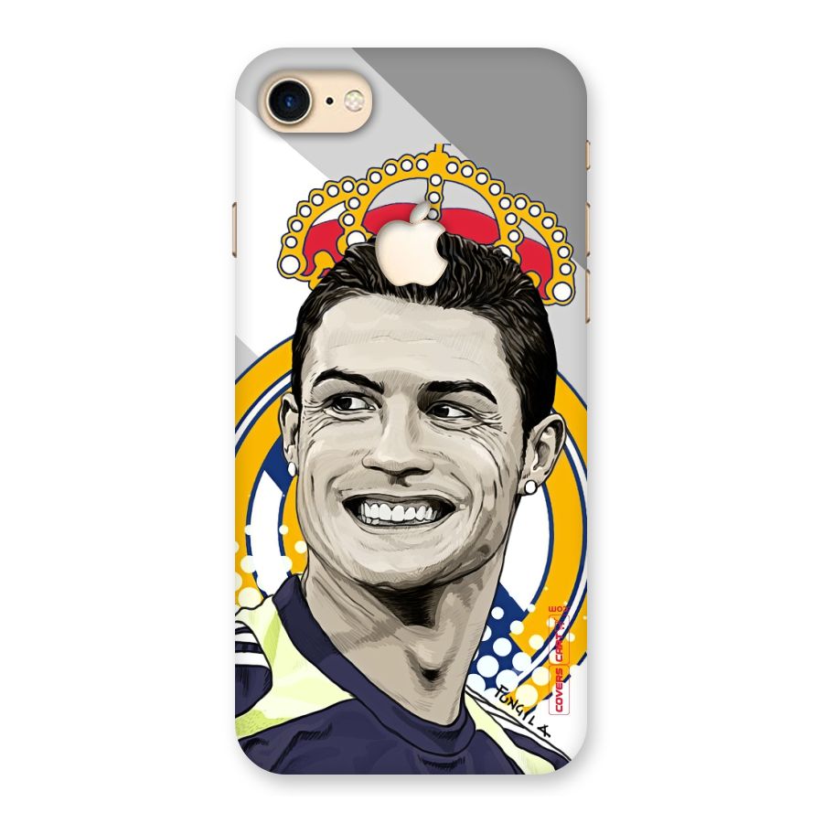 Ronaldo Madrid King Back Case for iPhone 7 Apple Cut