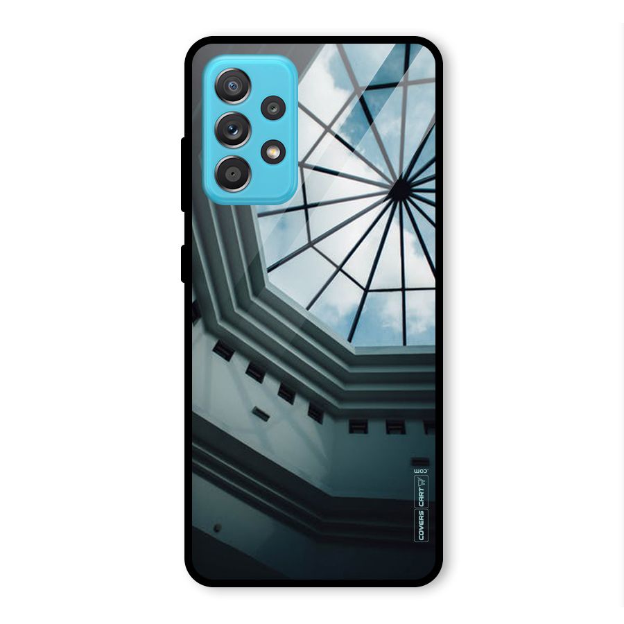 Rooftop Perspective Glass Back Case for Galaxy A52