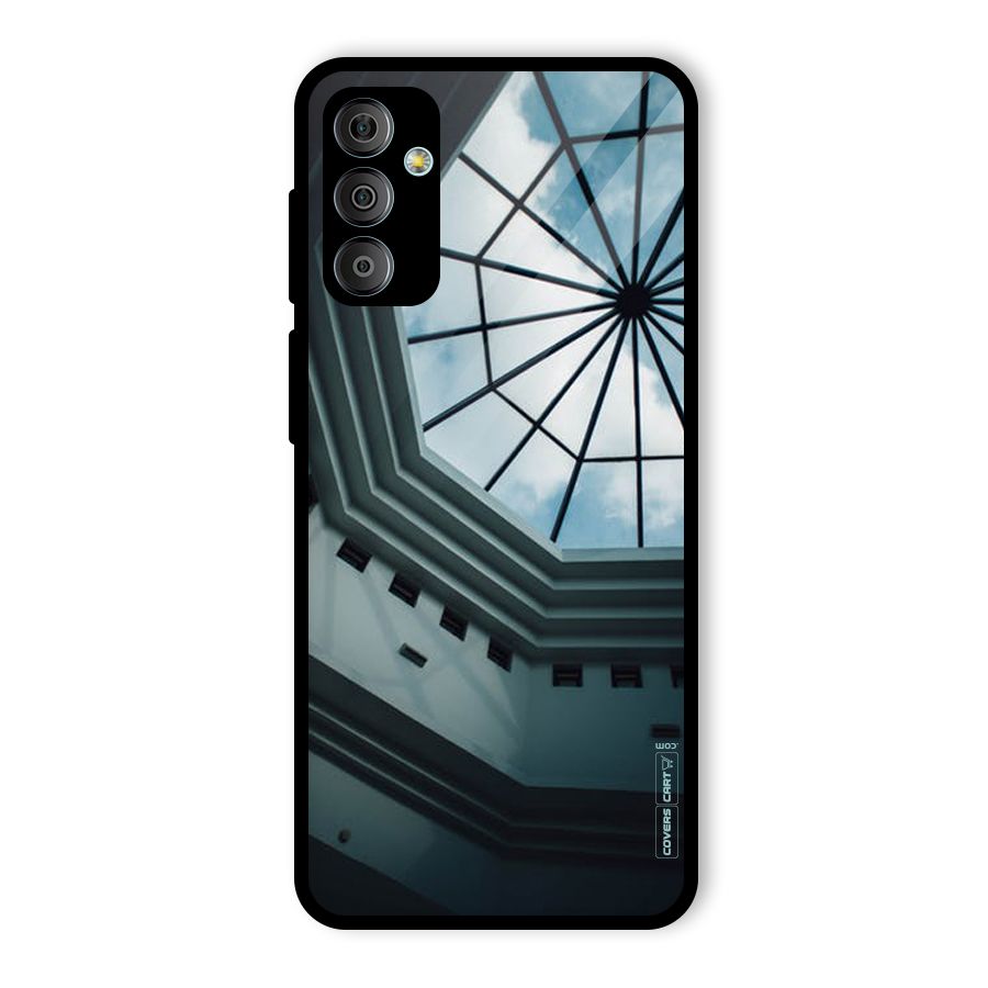Rooftop Perspective Glass Back Case for Galaxy F23