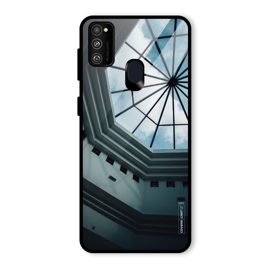 Rooftop Perspective Glass Back Case for Galaxy M30s