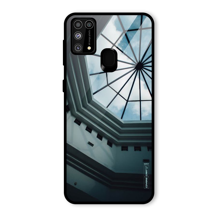 Rooftop Perspective Glass Back Case for Galaxy M31