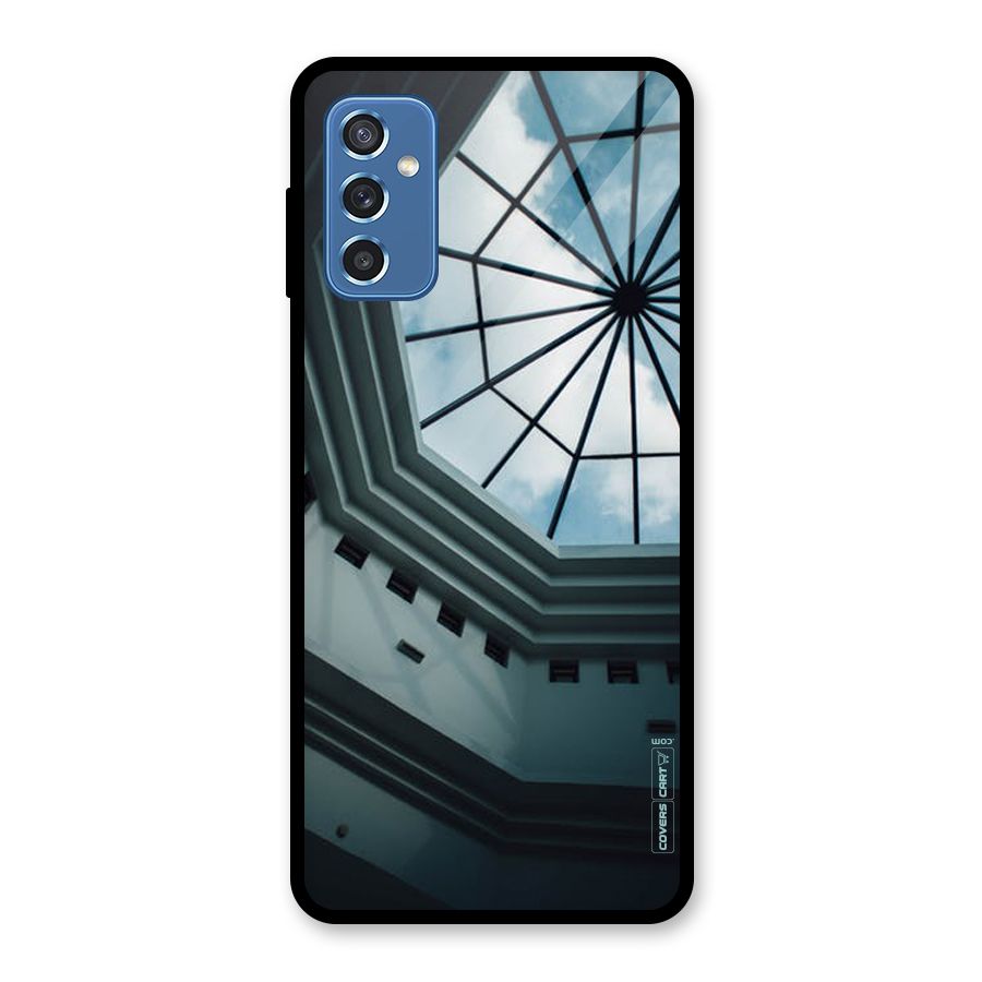 Rooftop Perspective Glass Back Case for Galaxy M52 5G