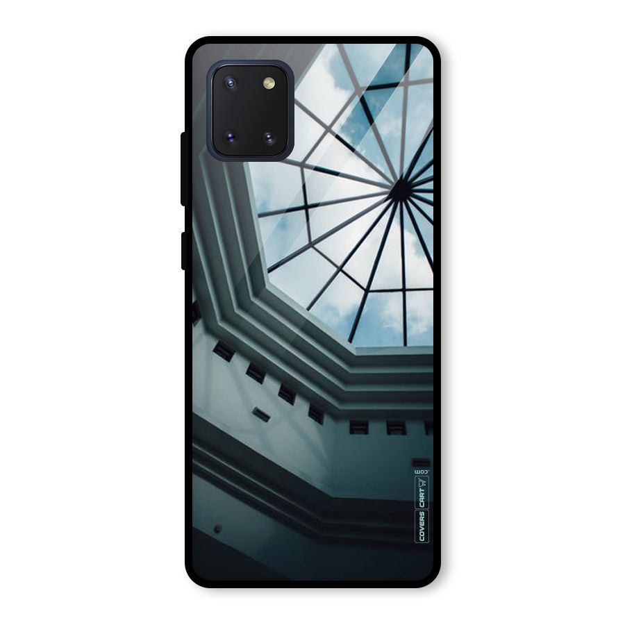 Rooftop Perspective Glass Back Case for Galaxy Note 10 Lite