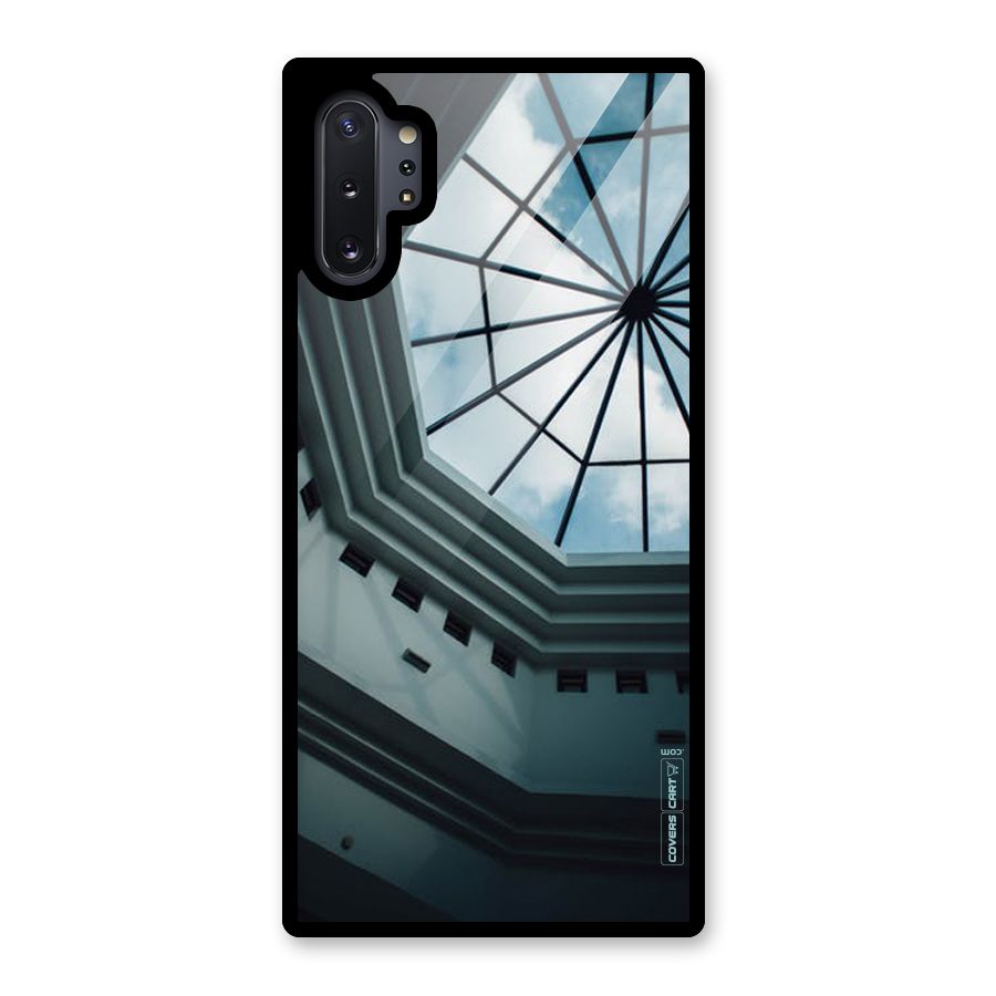 Rooftop Perspective Glass Back Case for Galaxy Note 10 Plus