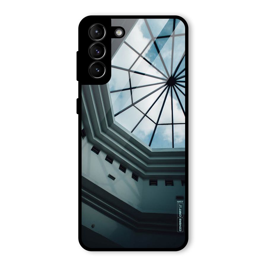 Rooftop Perspective Glass Back Case for Galaxy S21 Plus
