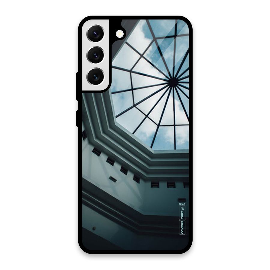 Rooftop Perspective Glass Back Case for Galaxy S22 Plus 5G