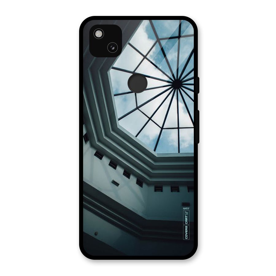 Rooftop Perspective Glass Back Case for Google Pixel 4a