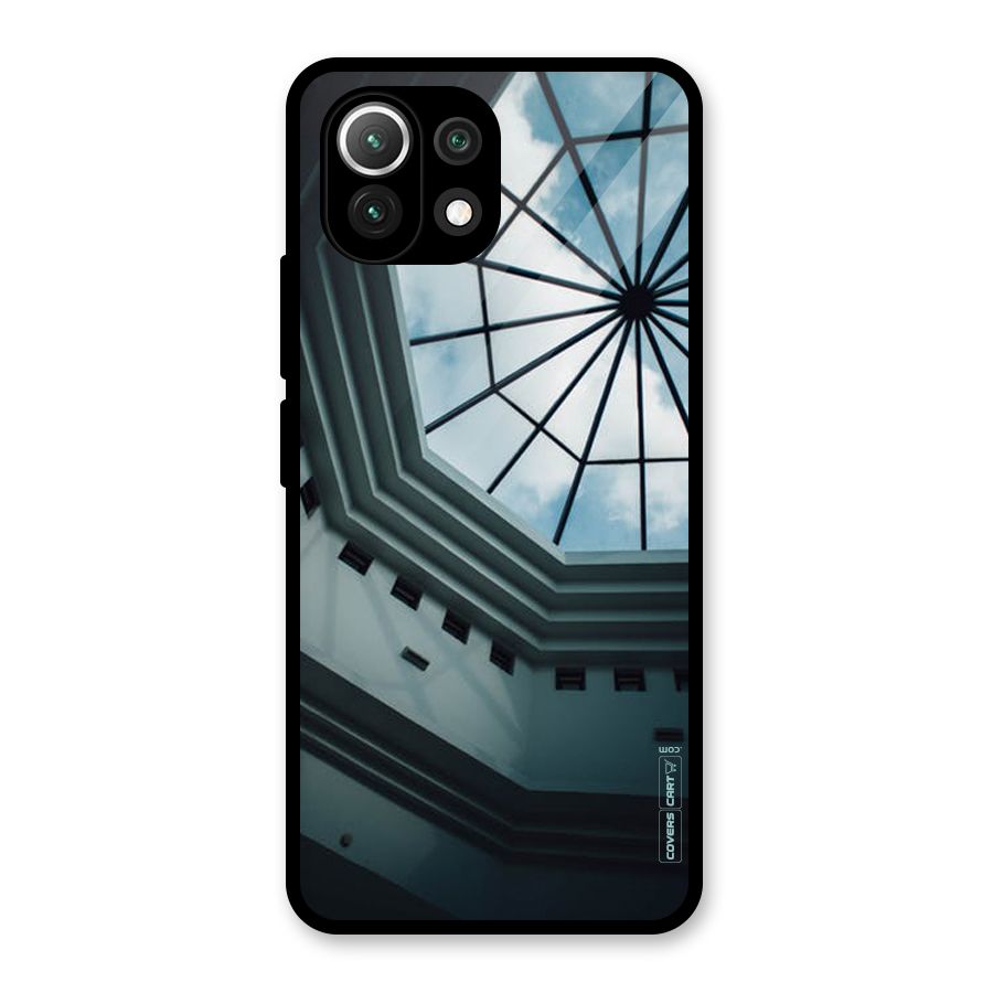 Rooftop Perspective Glass Back Case for Mi 11 Lite