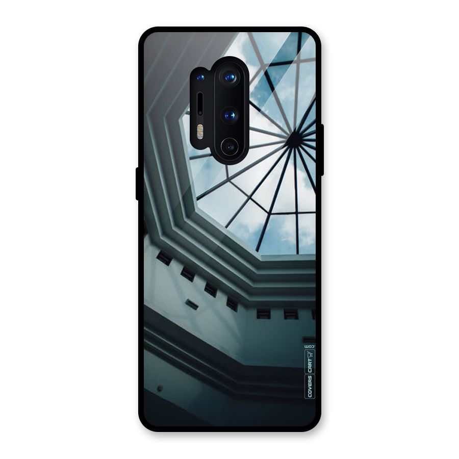 Rooftop Perspective Glass Back Case for OnePlus 8 Pro