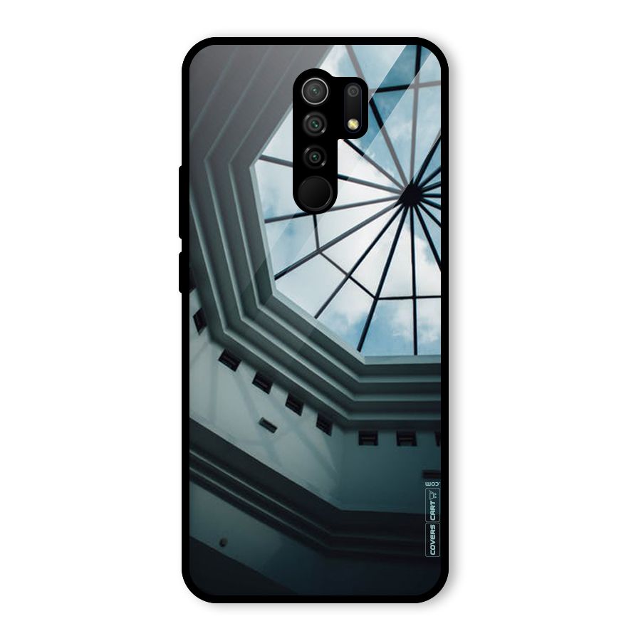Rooftop Perspective Glass Back Case for Poco M2
