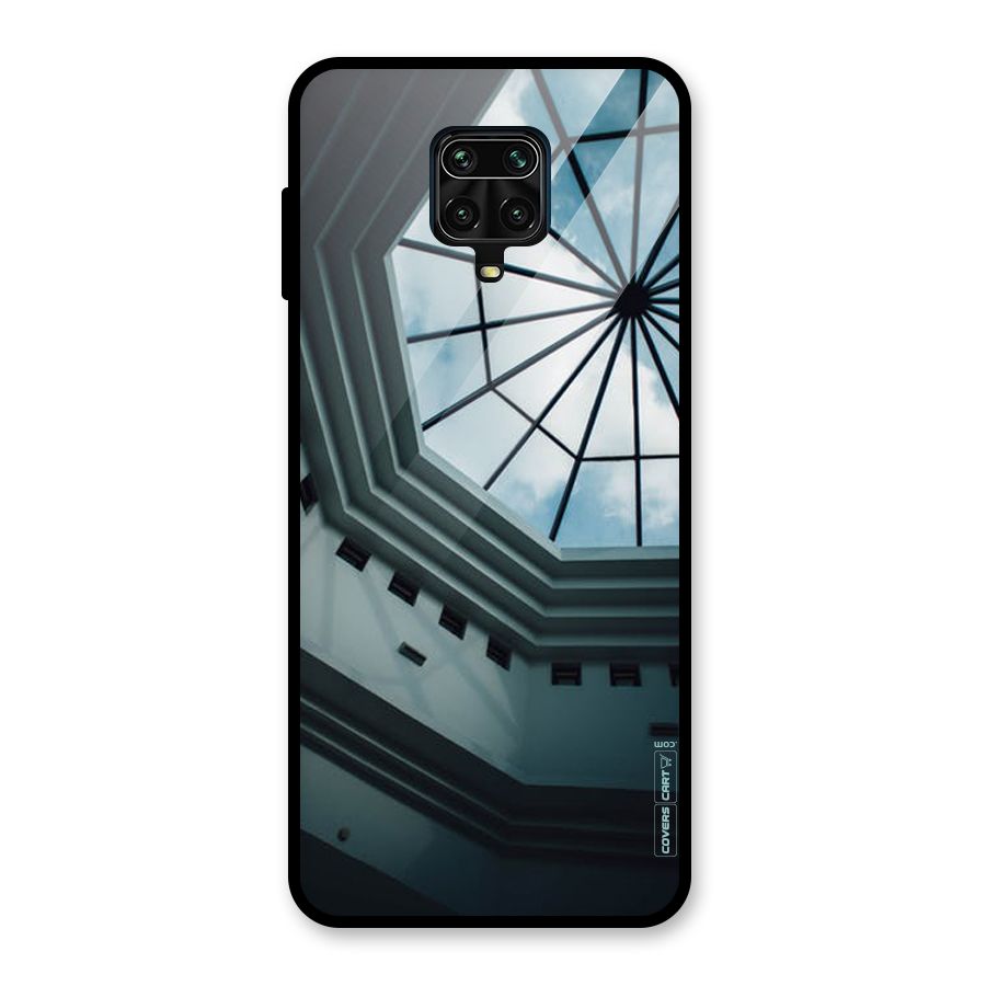 Rooftop Perspective Glass Back Case for Poco M2 Pro