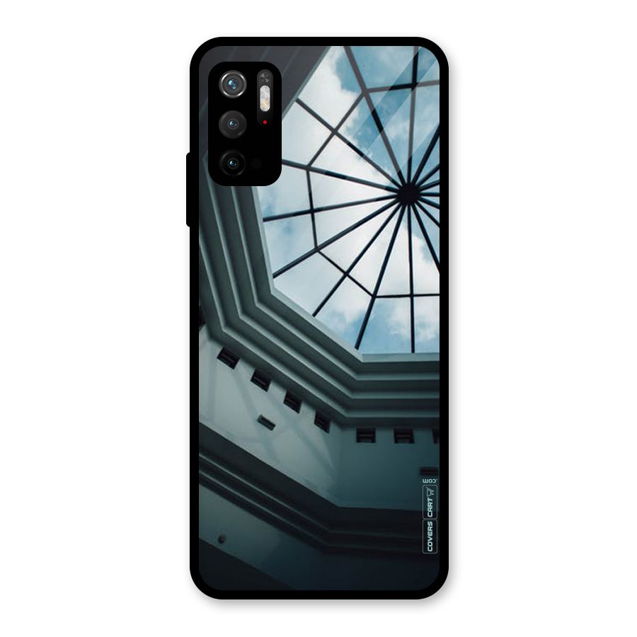 Rooftop Perspective Glass Back Case for Poco M3 Pro 5G