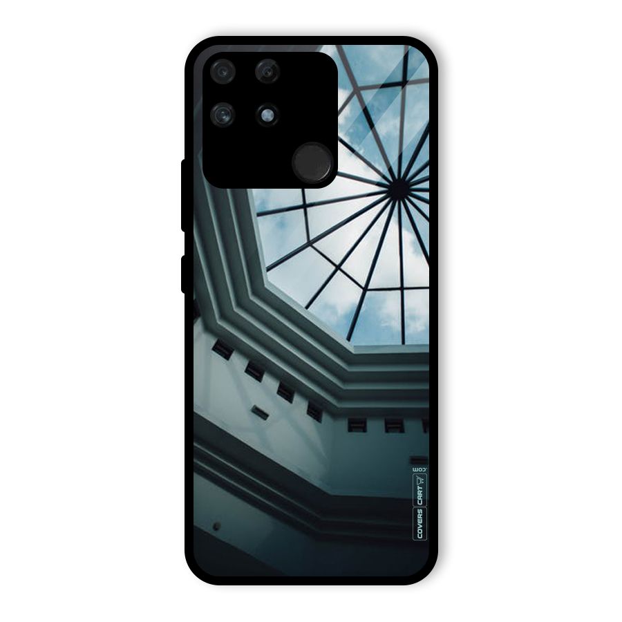 Rooftop Perspective Glass Back Case for Realme Narzo 50A