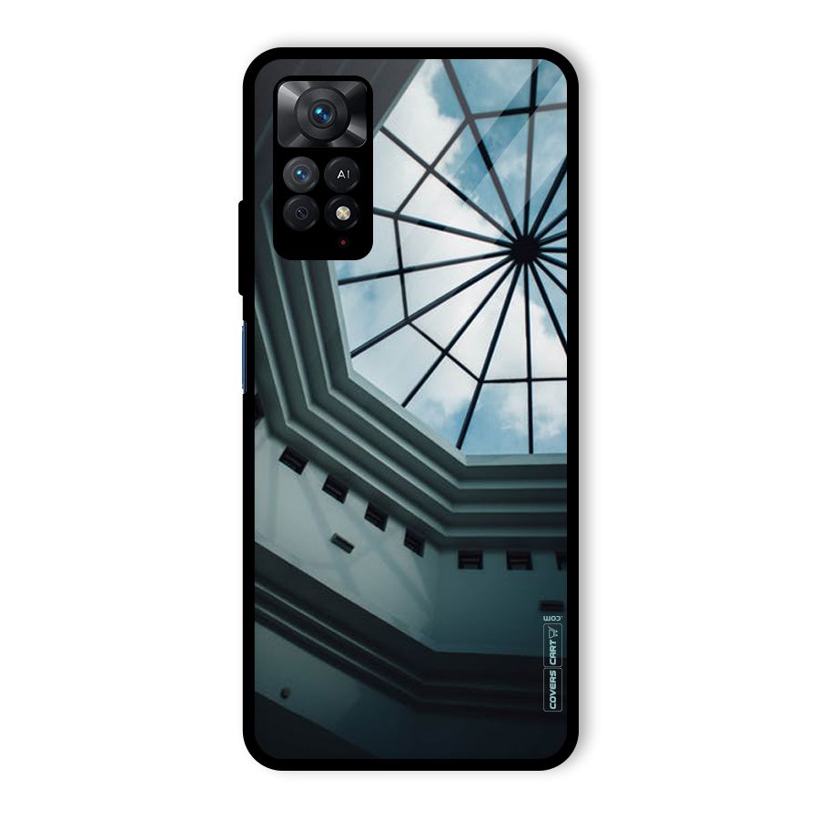 Rooftop Perspective Glass Back Case for Redmi Note 11 Pro