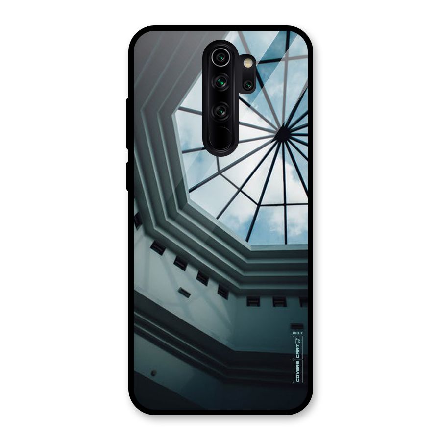 Rooftop Perspective Glass Back Case for Redmi Note 8 Pro