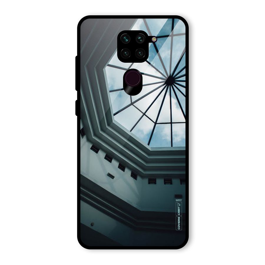 Rooftop Perspective Glass Back Case for Redmi Note 9