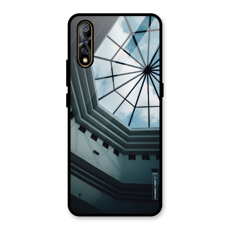 Rooftop Perspective Glass Back Case for Vivo S1