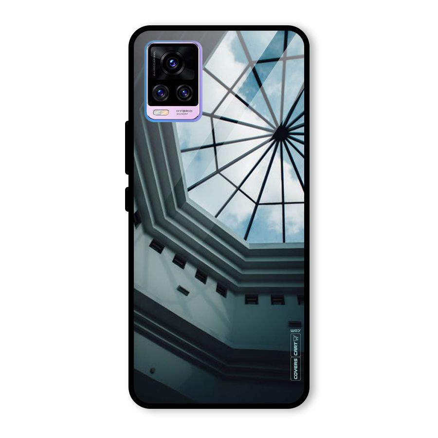 Rooftop Perspective Glass Back Case for Vivo V20 Pro
