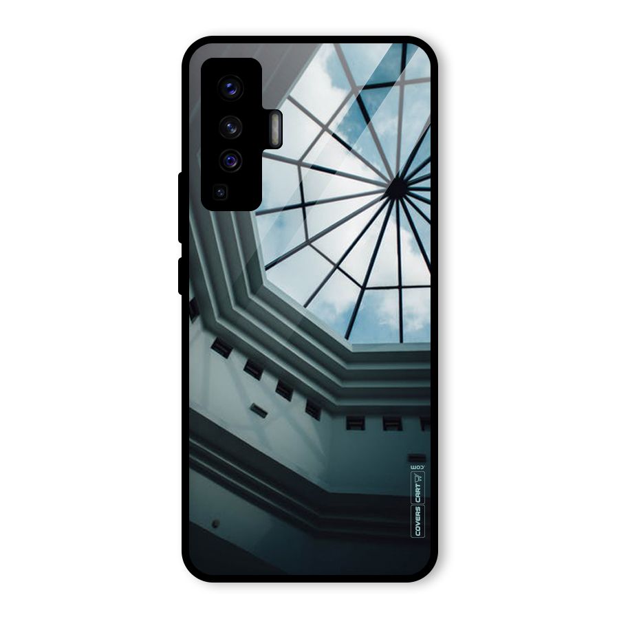 Rooftop Perspective Glass Back Case for Vivo X50