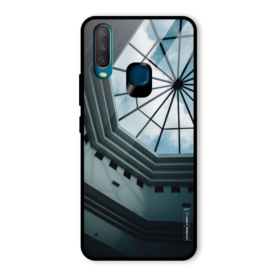 Rooftop Perspective Glass Back Case for Vivo Y12