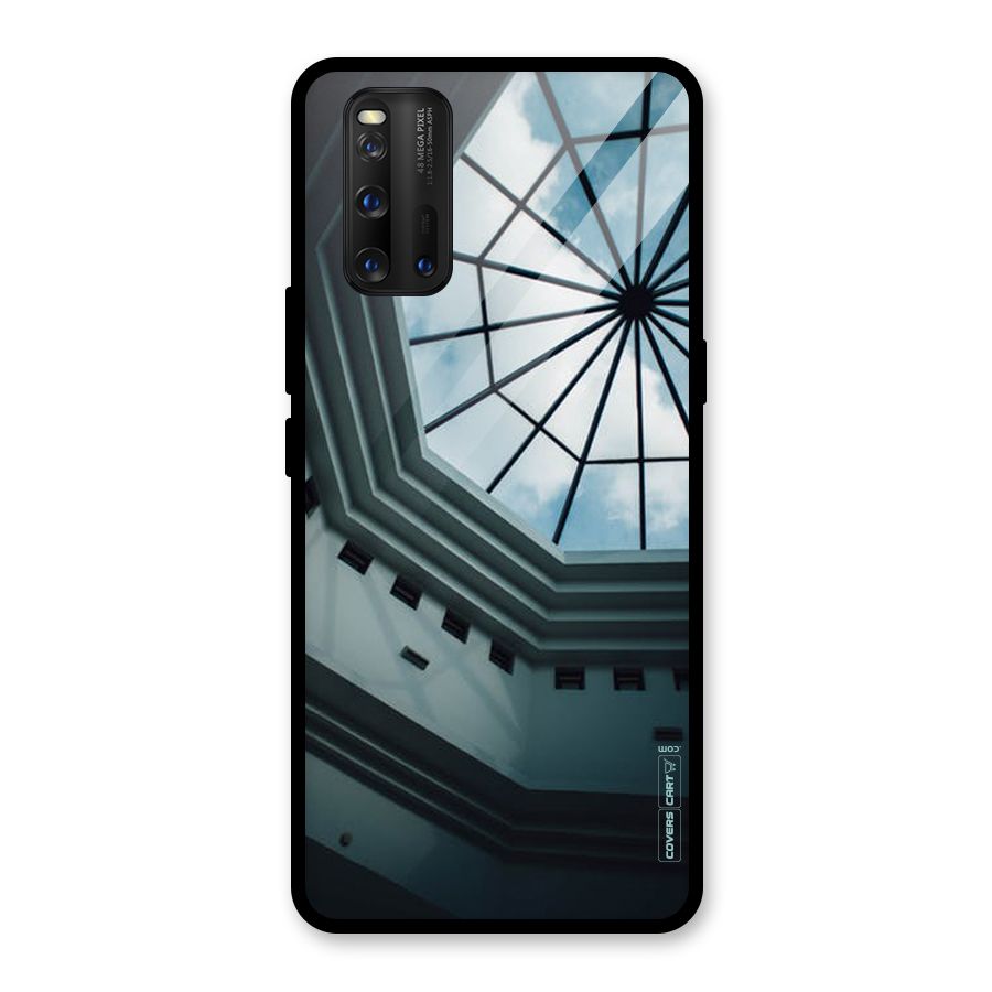 Rooftop Perspective Glass Back Case for Vivo iQOO 3